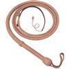 LB'S WHIP Indiana Jones Style - Frustino in Vera Pelle Bovina, 3,5 m, 8 trecce