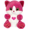 Gipsy TOYS - PELUCHE GATTO CUTYDOOS LOVE ROSA LAMPONE - 23 CM