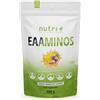 Nutri + EAA Vegani in Polvere Aminoacidi essenziali 500 g Plant based | Fermentazione vegetale - ideali pre intra post Workout - Mango & Passion Fruit