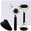 SOARFLY Gua Sha Viso SOARFLY Rullo di Giada per il Viso Guasha Viso per Lenire la Pelle ed Eliminare il Gonfiore degli Occhi Massaggiatore Viso per Occhi, Viso, Collo