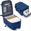 BJLFS Zaino da Viaggio Ryanair 40x30x20 Wizzair Bagaglio a Mano Wizzair | Borse da Cabina per Ryanair 40x30x20 Bagaglio a Mano con Tasca Antifurto Zaino Laptop 16Pollici con Scompartimento per Scarpe