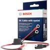 Bosch Cavo di Collegamento per Caricabatterie - con Occhielli e Fusibile 40 A - Ricambi Originali - Occhielli M6, 52 cm - 0189999271