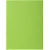 Exacompta - Cod. 216013E - Confezione da 50 cartelline rigide con 2 alette ROCK''S 210 g/mq - colori vivaci - dimensioni 24 x 32 cm per documenti formato A4 - colore verde