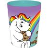 Gedalabels Tazza da caffè Pummeleinhorn soffice, 280 ml, caffè, tè, cacao, tazza in ceramica, regalo di compleanno, Natale, arcobaleno, ceramica, adatta al microonde e alla lavastoviglie