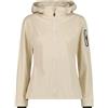 CMP WOMAN SOFTSHELL JACKET ZIP HOOD Giacca Trekking Unisex
