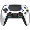 Qubick Wireless Controller Metal (Silver- PS5)