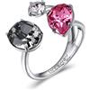 Brosway Anello Donna in Ottone e Cristalli | Collezione Affinity - BFF32B