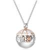 VLNET ® | Collana Lunga Chiama Angeli Argento 925 | Collezione Roberto Giannotti | Un angelo per la vita! | Fatto a mano in Italia | Modello Carousel