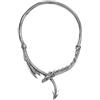Alchemy Gothic Dragons Lure Necklace Donna Collana colore argento peltro