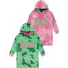 Wicked Felpa con Cappuccio Reversibile, Coperta con Cappuccio Oversize Elphaba E Glinda, Muticolor, Taglia Unica