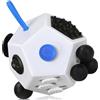 VCOSTORE Fidget Cube con 12 Lati - Originale Cubo Antistress Adulti Fidget Toys Ufficio Gadget Anti Stress Cube Per Tutte le Età Con ADHD, ADD, ASD, ADHD