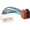 Carav Adattatore radio ISO Carav 12-017 per Mitsubishi, con cablaggio, cavi, attacchi, presa, adattatore, stereo