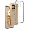 REY Cover in Gel TPU Anti-Shock per Motorola Moto Edge 50 Neo 5G, Morbido Silicone Custodie Protettivo Case, Anti-Scratch, Protettiva Sottile Back Cover