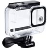Suptig Custodia protettiva impermeabile subacquea compatibile per GoPro Hero 8 nera impermeabile 60 m