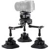 Tilta Hydra x Dan Ming Speed Pan System Pro Kit, Sistema Montaggio Auto | Con Testa Inclinabile Mini/Ventose Elettroniche 4.5″/Bracci Articolati, Compatibile con Action Cam/Mirrorless