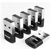 tigratigro Adattatore USB C Femmina a USB Maschio, Connettore Cavo Caricatore Tipo C,Adattatore USB Tipo C OTG per iPhone 11-12-13-14-15,SE,iPad Mini 6 Air 4 5,Galaxy S20-S21-S22-S23 (9, Nero)