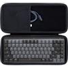 Prodrocam - Custodia rigida per Logitech MX Keys con tastiera wireless avanzata accessori per computer da viaggio