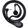 HYS G-Forma Walkie Talkie Auricolare con microfono 2,5 millimetri Forma G auricolare compatibile con Motorola TLKR Talkabout T62, T80, XT180, T82 Estrema Radio a 2 vie