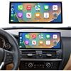 Ninetom Autoradio touchscreen da 12,3 pollici per BMW X3/X4 serie F25 F26 2011-2012 con sistema CIC, supporta Apple CarPlay/Android Auto/Mirrorlink/Navigazione, aggiornamento autoradio