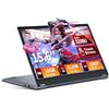 KeeUiU 2 in 1 Touchscreen 15,6 Pollici PC Portatile Ryzen R3-3200U (fino a 3,5 GHz) Notebook 16GB RAM 512GB SSD 360° Rotation Touchscreen FHD IPS Win 11 Laptop Tastiera Retroilluminata RJ45 WIFI5 HDMI