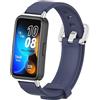 MIJOBS Cinturino Compatibile con Huawei Band 10/9/8 Bracciale di Ricambio Sport Cinturini di Silicone Accessori Braccialetto a Sgancio Rapido