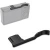 JJC Impugnatura per pollice in Metallo per Ricoh GR IV HDF GR4 Monochrome | Supporto in lega di alluminio migliora la presa a una mano, con microfibra e cuscinetti in silicone per proteggere i contatti