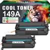 Cool Toner 149A W1490A Cartuccia di Toner (Con Chip) Compatibile per HP 149A W1490A per Laserjet Pro MFP 4102fdw 4102dw 4102fdn Pro 4002dn 4002d 4002dw 149X W1490X Nero, 2-Pack
