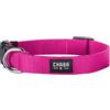 Chaba Collare per cane taglia piccola | Regolabile 20-33 cm | Larghezza 1 cm | Collare cucciolo cane | Resistente | NO SHARP | Leggera | Collarino cani | Forte Chiusura | Dog Collar | FUCSIA - S