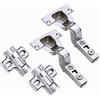 HÄFELE HAFELE 95 Grado Forte Battuta Interna Cerniere 40mm per Porte Pesanti e Spesse con Ammortizzatore Integrato Chiusura Lenta Cucina Cerniera Armadio Porta Soft Closing per Ante Mobili 2 Pezzi
