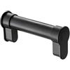EASYBLIND W + M Easyblind, cilindro cieco profilato universale regolabile e ignifugo, spessore della porta compatibile: 50 - 76 mm o 77 - 132 mm, dotato di meccanismo a incastro, colore: nichelato o nero