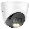 SANNCE Telecamera Esterno PoE 2K, non Funzionante Autonomamente, Audio, Visione Notturna Colori 20m, Riconoscimento Intelligente Persone/Veicolo, Senza Adattatore di, IP67 Impermeabile