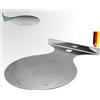 MECHONIX Supporto da parete per Ubiquiti UniFi U7 & U6, in acciaio, angolo di 90 gradi, montaggio a parete, made in Germany, acciaio inox, compatibile con Pro/Enterprise/LR/Lite