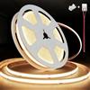 illuburg 24V Striscia LED COB Bianco Neutro 4000K 2,5m 480LED/m CRI90+ Dimmerabile Autoadesiva Banda Barra Strip Luminosa