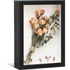 HMCEY Cornice 3d Profonda Bianca 20.3 X 25.4 cm,Porta Bouquet Cornice Contenitore Riempibile,Artigianato Cornices per Oggetti,Souvenir Cornices per Fiori Secchi,Shadow Box per Regalo di Nozze