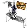 Portabottiglie Vino Golfista BRUBAKER: Scultura Metallo Regalo Golf