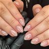 Nymora Starter Set Press On Unghie (24 Pezzi), Unghie Corte e Angolari - 24 DoNails a Pois (Polka Dot), Unghie Artificiali Riutilizzabili con Tabs Adesivi, Applicazione Facile