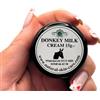 Elegance Natural Skin Care Crema idratante al latte d'asina, formato da viaggio, 15 g, ideale per pelli secche, senstive, eczemi, psoriasi, dermatiti e rosacea, idratante delicato Elegance Natural Skin Care