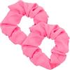Lusofie 2 elastici per capelli rosa grandi, rosa anni '80, per coda di cavallo, per donne e ragazze, per Halloween