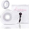 GD Lookmee - Nastro biadesivo per abbigliamento, in tessuto trasparente, resistente, per vestiti, per uso medico, 2 rotoli, 10 m