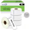 Oritdge 4 Rotoli da 99012 Etichette 36 mm x 89 mm per DYMO LW etichette di ritorno S072240 compatibile per DYMO Labelwriter 550 5XL Labelwriter 450 4XL