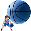 Occzin Pallacanestro silenzioso, misura 7 (24 cm/9,4 Zol) Silent Basketball Indoor - Tappetino da basket per un allenamento silenzioso a casa (verde, Silent Basketball (misura 7, Ø ca. 23,8 cm)
