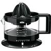 Braun CJ3000BK Spremiagrumi, rotazione a destra e sinistra, avvio e arresto automatici, base antiscivolo, vano portacavo, capacità caraffa 350ml con misuratore graduato, pratico beccuccio, 20w, Nero