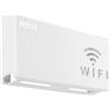 Jieddey Scatola portaoggetti per router wireless WiFi, da appendere alla parete, con staffa per cavi, organizer per router, mensola per supporti di supporto, scatole bianche, per casa, camera da letto