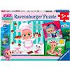 Ravensburger - Puzzle Cry Babies, Idea Regalo per Bambini 5+ Anni, Gioco Educativo e Stimolante, 3 Puzzle da 49 Pezzi, 21x21 cm