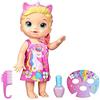 Baby Alive Bambola Bambino Bellezza 32,5 cm Da Bagno Tema Unicorno, Trucco e Unghie Magiche, Capelli Biondi, Bambini F3564 Multicolore