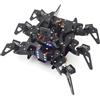 Adeept RaspClaws Hexapod Spider Robot Kit per Raspberry Pi 4/3 modello B+/B/2B, tracciamento target OpenCV, trasmissione video, robot strisciante STEAM