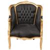 Biscottini Poltrona barocca 82x55x65 cm | Sedie luigi XVI | Poltrone salotto stile francese
