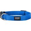 Chaba Collare per cane taglia piccola | Regolabile 20-33 cm | Larghezza 1 cm | Collare cucciolo cane | Resistente | NO SHARP | Leggera | Collarino cani | Forte Chiusura | Dog Collar | BLU - S
