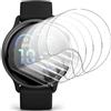 TMahhbid [5 Pack] Hydrogel Pellicola Protettiva Schermo per Gar-min Vivoactive 5/ Vivoactive 6, [Film flessibile] Morbida TPU Protezioni Schermo [Trasparente HD]