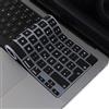 MasiBloom Protezione per tastiera per MacBook Pro 2025 da 14 (M5) Chip A3434 Pellicola protettiva per tastiera (silicone nero tedesco)